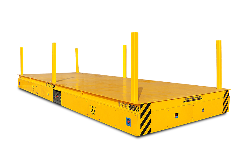 浙江紹興10噸液壓升降電動平板車發貨成功