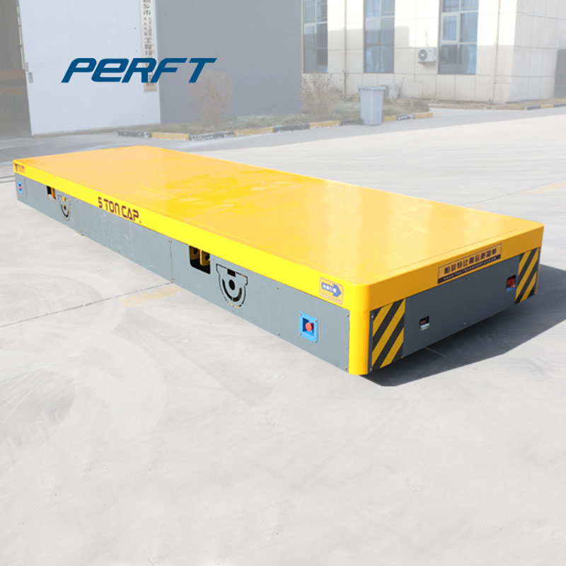 浙江寧波轉運無軌電動平車順利交付使用